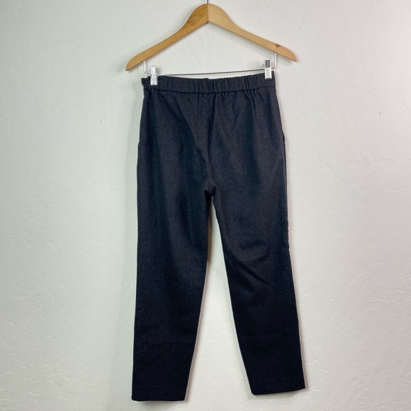 Aritzia Babaton Cohen Wool Cashmere Pleated Slim Straight Trouser Pants Size 2 - Picture 6 of 16